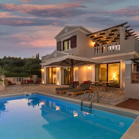 Triena Villas By Paxosretreats Gaios Extérieur photo